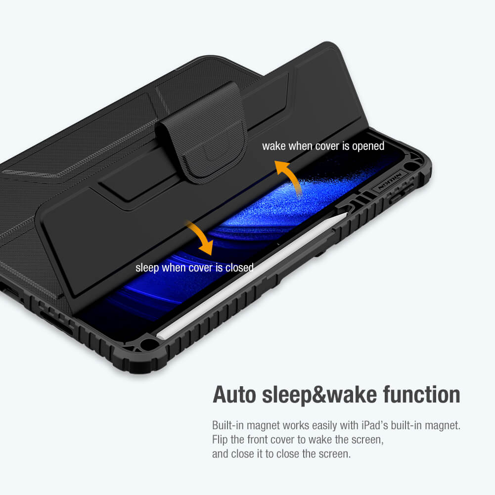 Чехол-книжка NILLKIN для Xiaomi Pad 6, Pad 6 Pro (серия Bumper Leather case pro)