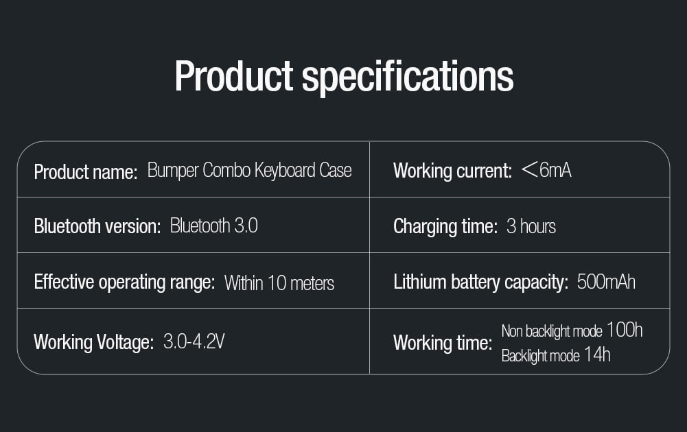 Чехол-книжка с клавиатурой NILLKIN для Apple iPad Pro 12.9 (2022), Apple iPad Pro 12.9 (2021), Apple iPad Pro 12.9 (2020) (серия Bumper Combo Backlit Keyboard Case)