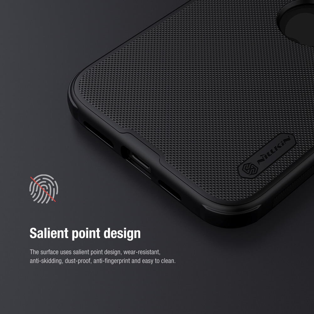 Чехол-крышка NILLKIN для Apple iPhone 15 Plus (iPhone 15+) 6.7 (2023) (с вырезом LOGO) (серия Frosted shield Pro)