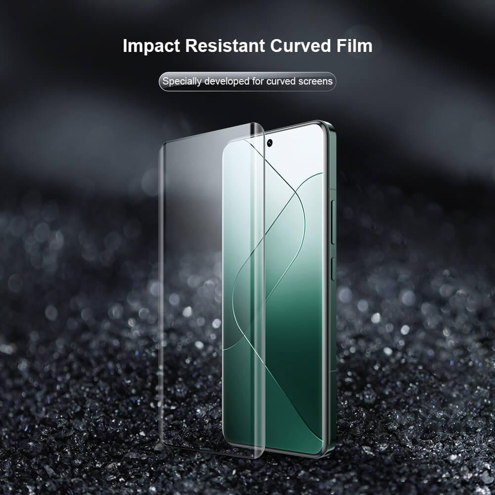 Защитная ударопрочная пленка NILLKIN для Xiaomi 14 Pro (серия Impact Resistant Curved Film)