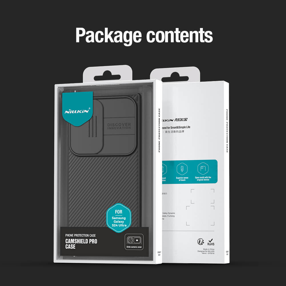 Чехол-крышка NILLKIN для Samsung Galaxy S24 Ultra (серия CamShield Pro Magnetic case)