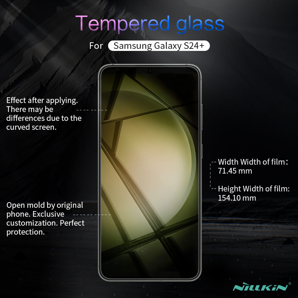 Защитное стекло NILLKIN для Samsung Galaxy S24 Plus (Galaxy S24+) (индекс H+ Pro)