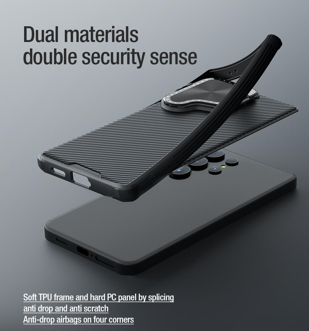 Чехол-крышка NILLKIN для Samsung Galaxy S24 (серия Camshield Prop Magnetic)