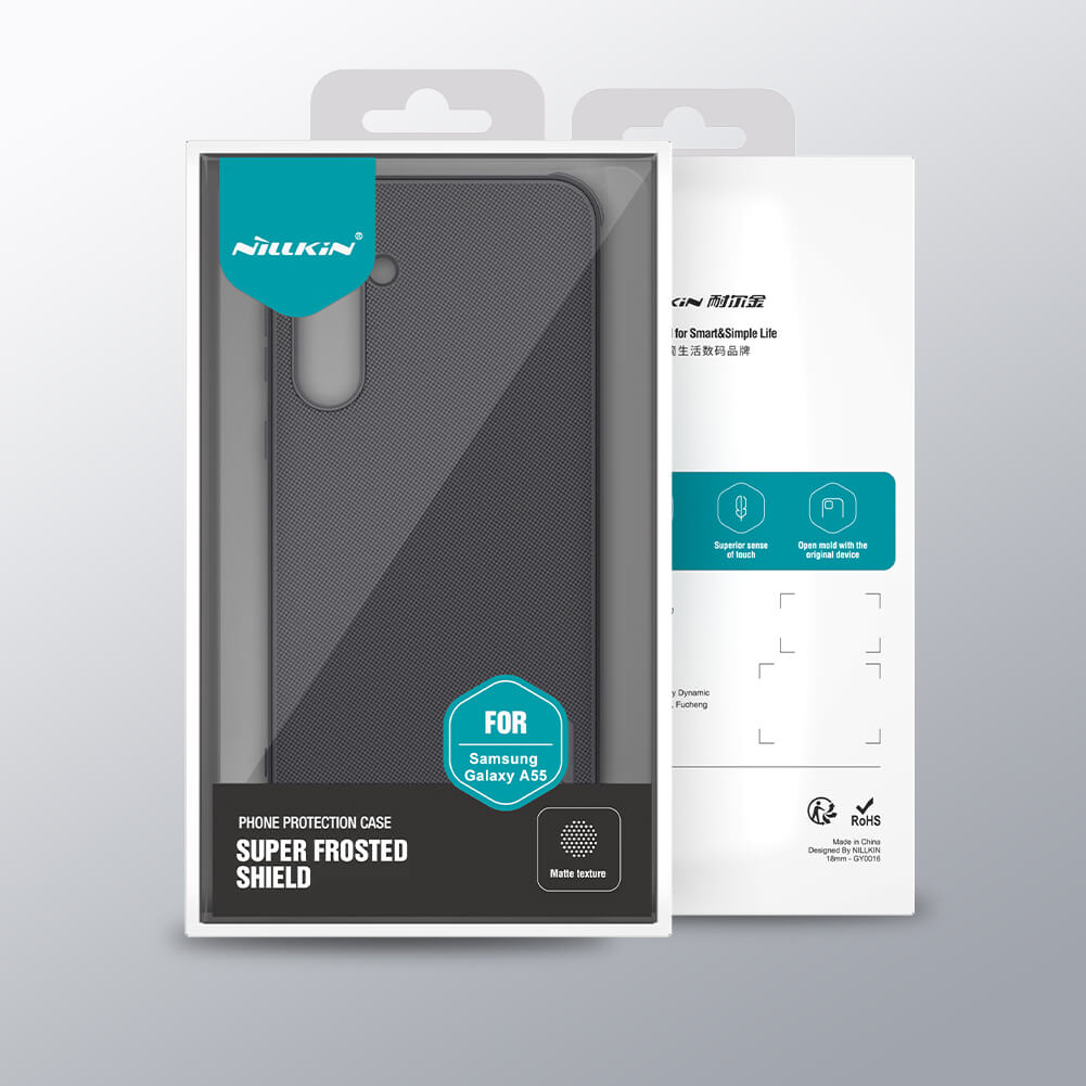 Чехол-крышка NILLKIN для Samsung Galaxy A55 (серия Frosted shield Pro)