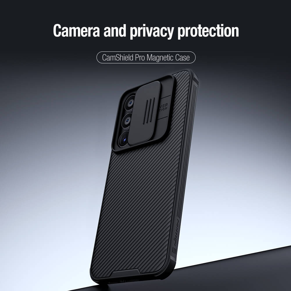 Чехол-крышка NILLKIN для Samsung Galaxy A55 (серия CamShield Pro Magnetic case)