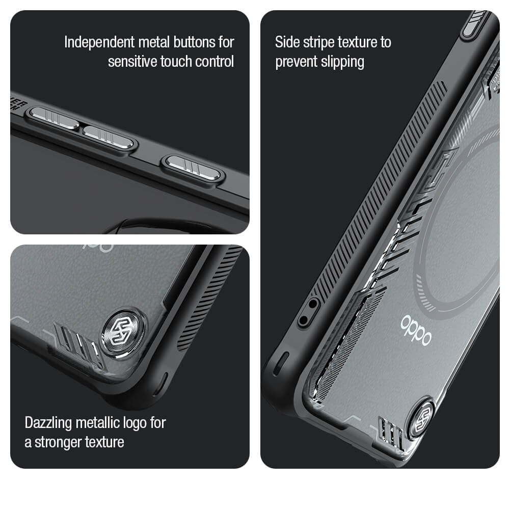 Чехол-крышка NILLKIN для Oppo Find X7 Ultra (серия Iceblade Prop Magnetic)