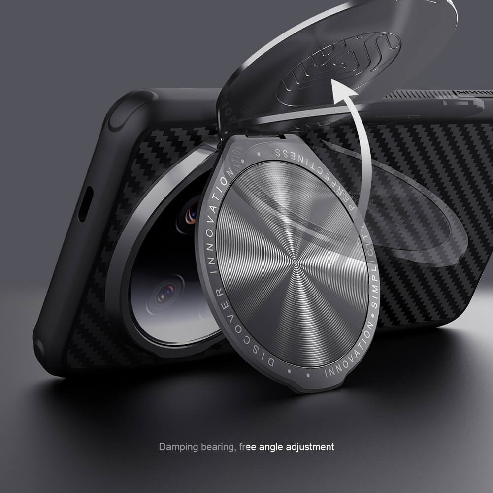 Чехол-крышка NILLKIN для Xiaomi 14 Ultra (серия CarboProp Magnetic MagSafe Aramid fiber)