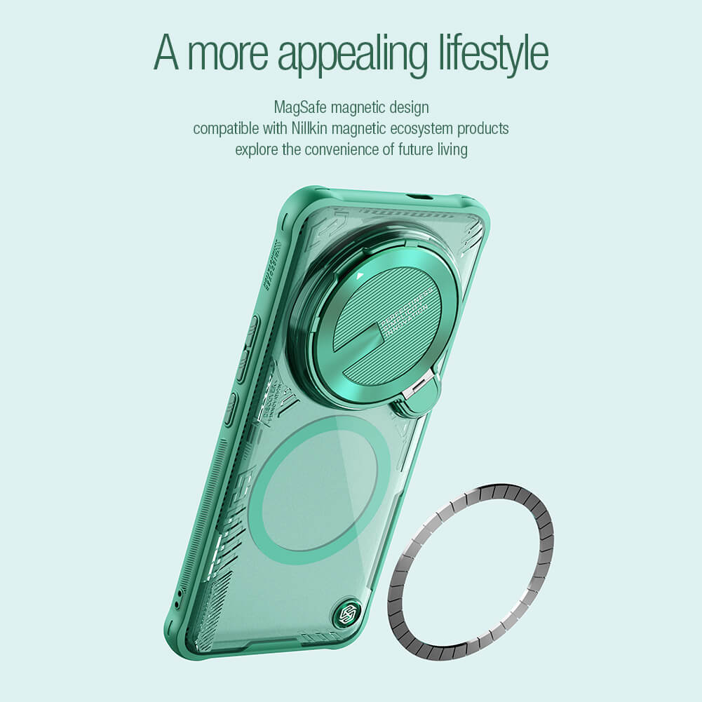 Чехол-крышка NILLKIN для Xiaomi 14 Ultra (серия Iceblade Prop Magnetic)