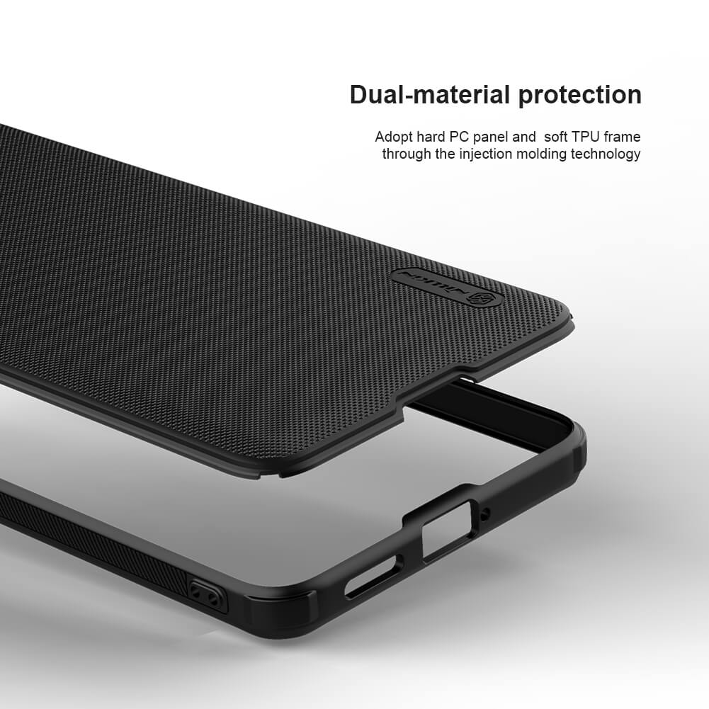 Чехол-крышка NILLKIN для Xiaomi Redmi Turbo 3, Xiaomi Poco F6 (серия Frosted shield Pro Magnetic case)