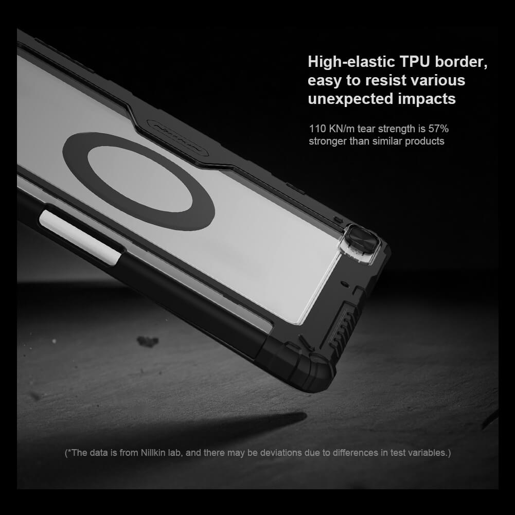 Чехол-книжка с клавиатурой NILLKIN для Apple iPad 10.2 (2019), iPad 10.2 (2020), iPad 10.2 (2021) (серия Bumper Link Backlit Keyboard Case)