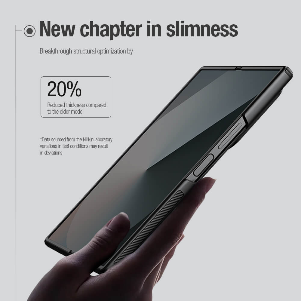 Чехол-крышка NILLKIN для Samsung Galaxy Z Fold6 (Fold 6 5G) (серия Frosted shield Fold With S-Pen case)