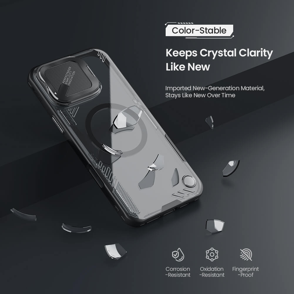 Чехол-крышка NILLKIN для Apple iPhone 16 Pro (2024) (серия IceCrystal Prop Regular/Magnetic)