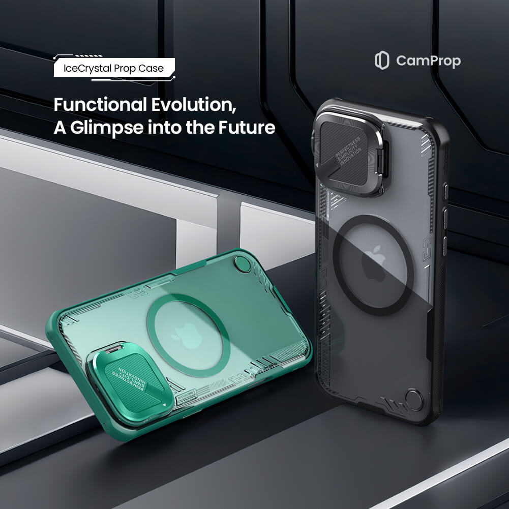 Чехол-крышка NILLKIN для Apple iPhone 16 (2024) (серия IceCrystal Prop Regular/Magnetic)