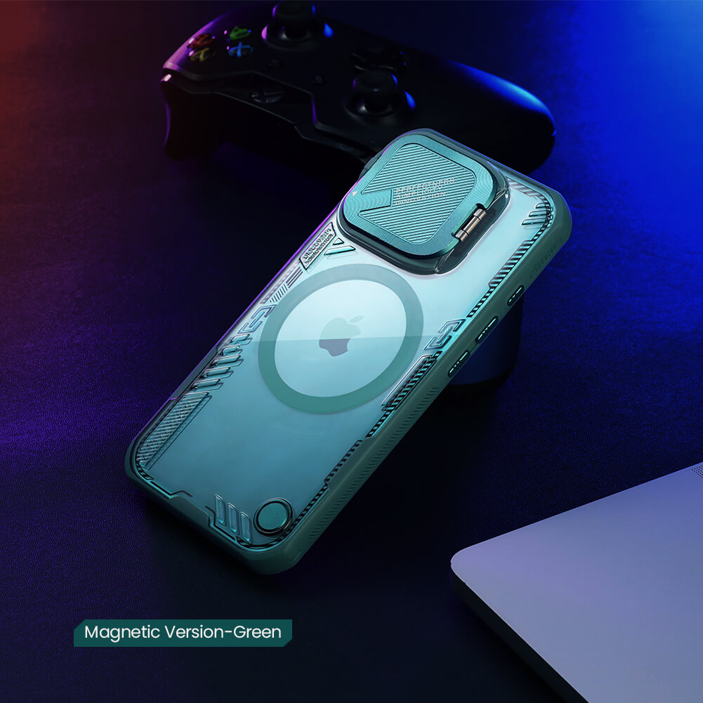 Чехол-крышка NILLKIN для Apple iPhone 16 (2024) (серия IceCrystal Prop Regular/Magnetic)