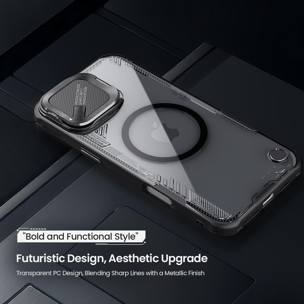 Чехол-крышка NILLKIN для Apple iPhone 16 (2024) (серия IceCrystal Prop Regular/Magnetic)
