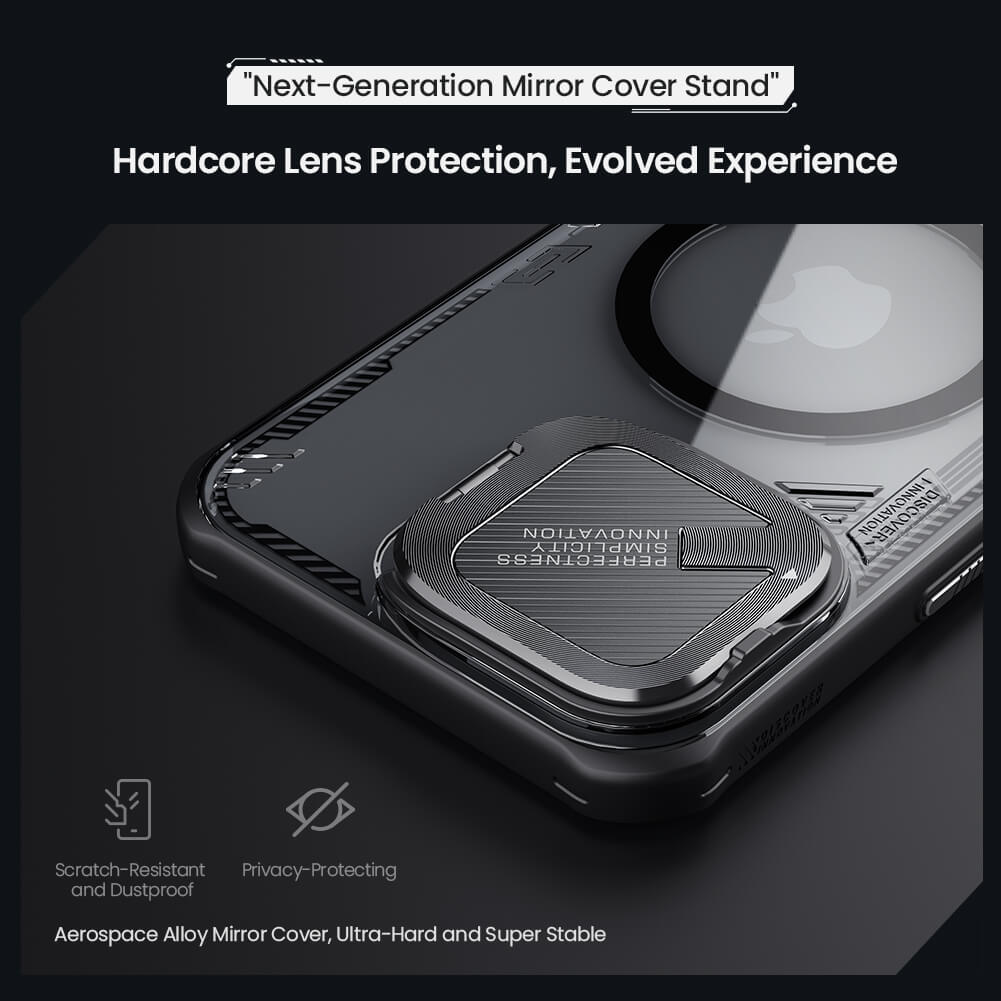 Чехол-крышка NILLKIN для Apple iPhone 16 (2024) (серия IceCrystal Prop Regular/Magnetic)