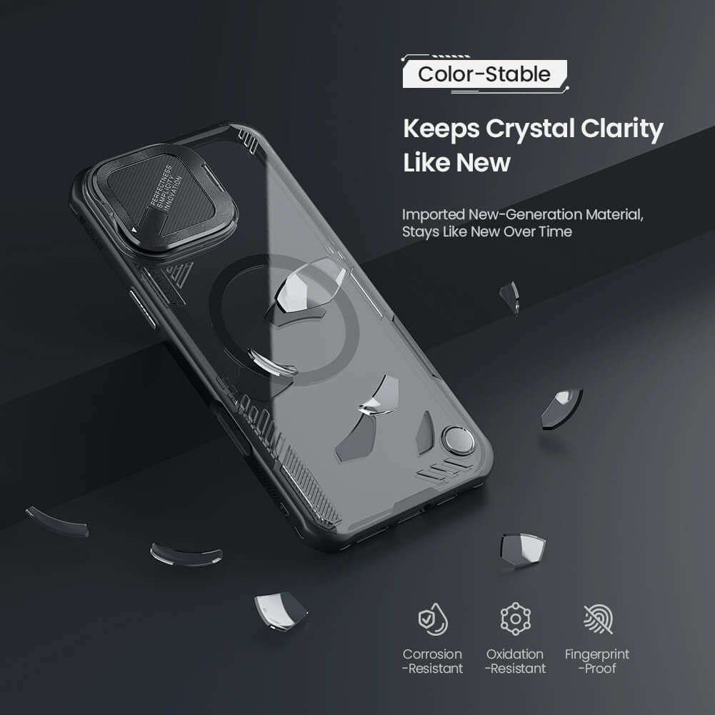 Чехол-крышка NILLKIN для Apple iPhone 16 (2024) (серия IceCrystal Prop Regular/Magnetic)