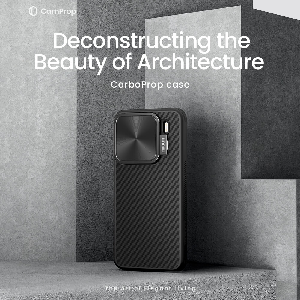 Чехол-крышка NILLKIN для Xiaomi 15 Pro (серия CarboProp Magnetic MagSafe Aramid fiber Cover version)