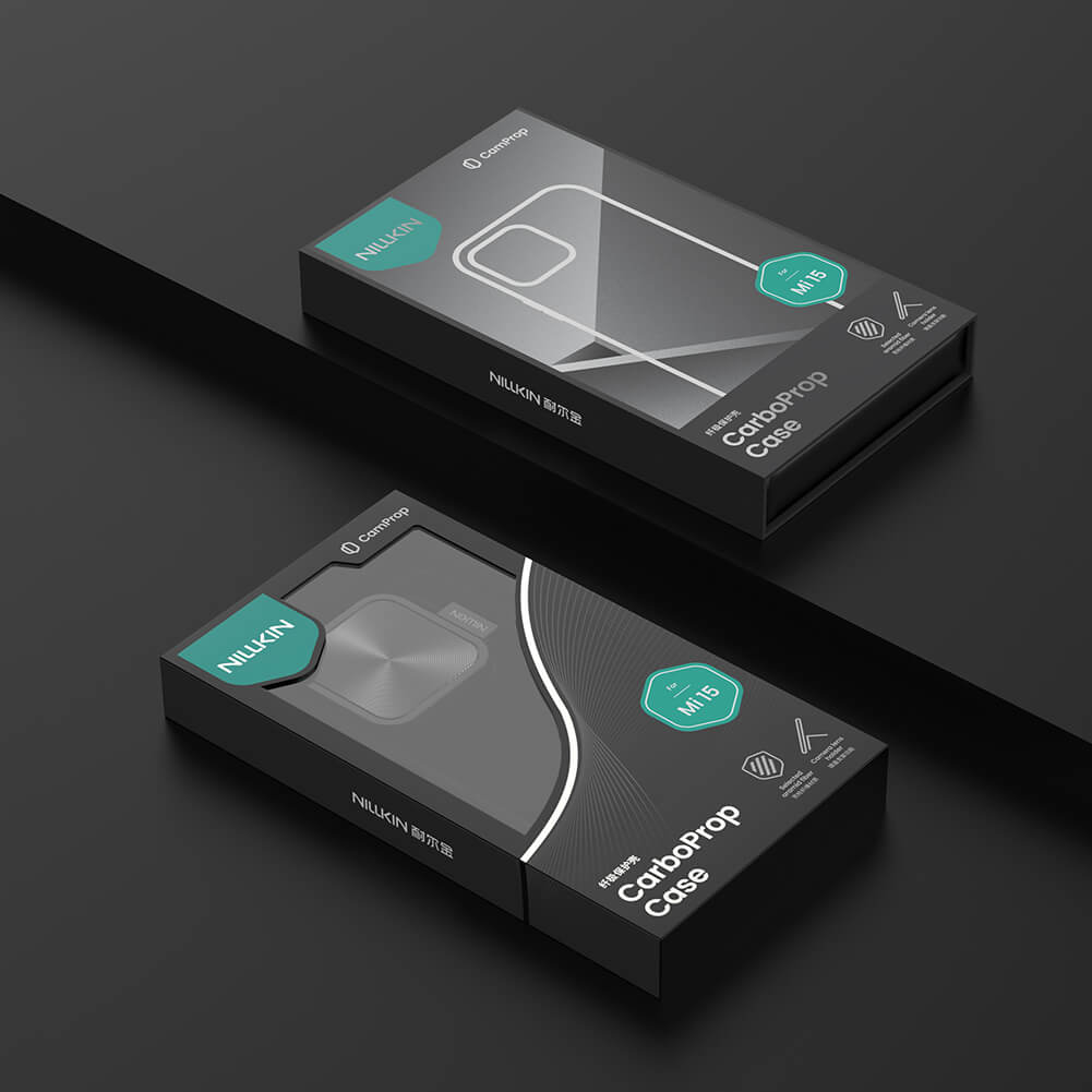 Чехол-крышка NILLKIN для Xiaomi 15 (серия CarboProp Magnetic MagSafe Aramid fiber Cover version)