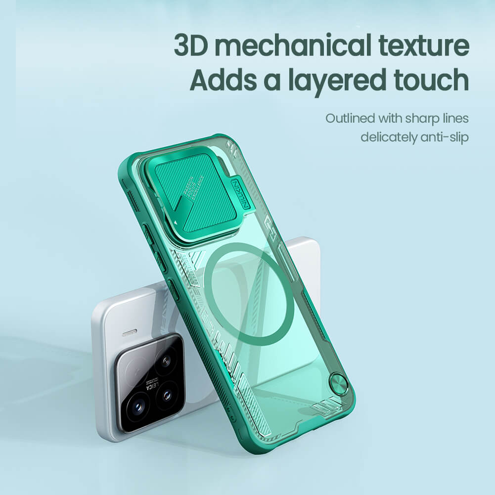 Чехол-крышка NILLKIN для Xiaomi 15 (серия Iceblade Prop Cover version Magnetic)