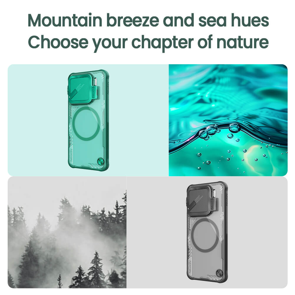 Чехол-крышка NILLKIN для Xiaomi 15 (серия Iceblade Prop Cover version Magnetic)