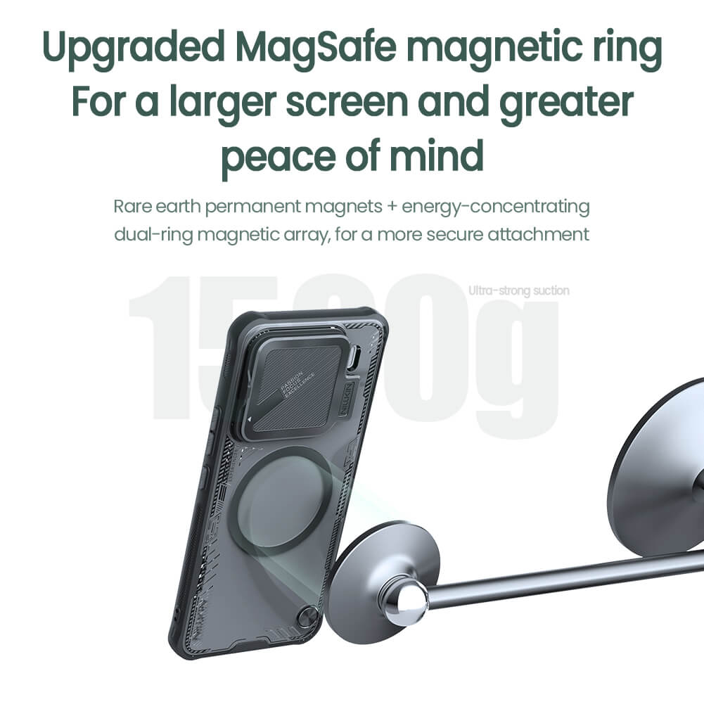 Чехол-крышка NILLKIN для Xiaomi 15 Pro (серия Iceblade Prop Cover version Magnetic)