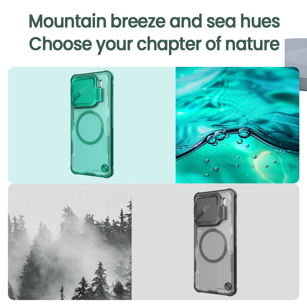 Чехол-крышка NILLKIN для Xiaomi 15 Pro (серия Iceblade Prop Cover version Magnetic)