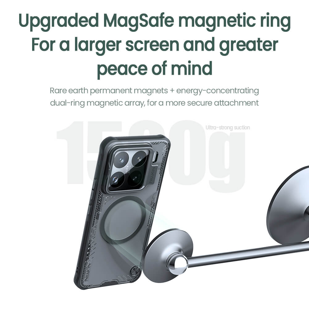 Чехол-крышка NILLKIN для Xiaomi 15 Pro (серия Iceblade Prop Frame version Magnetic)