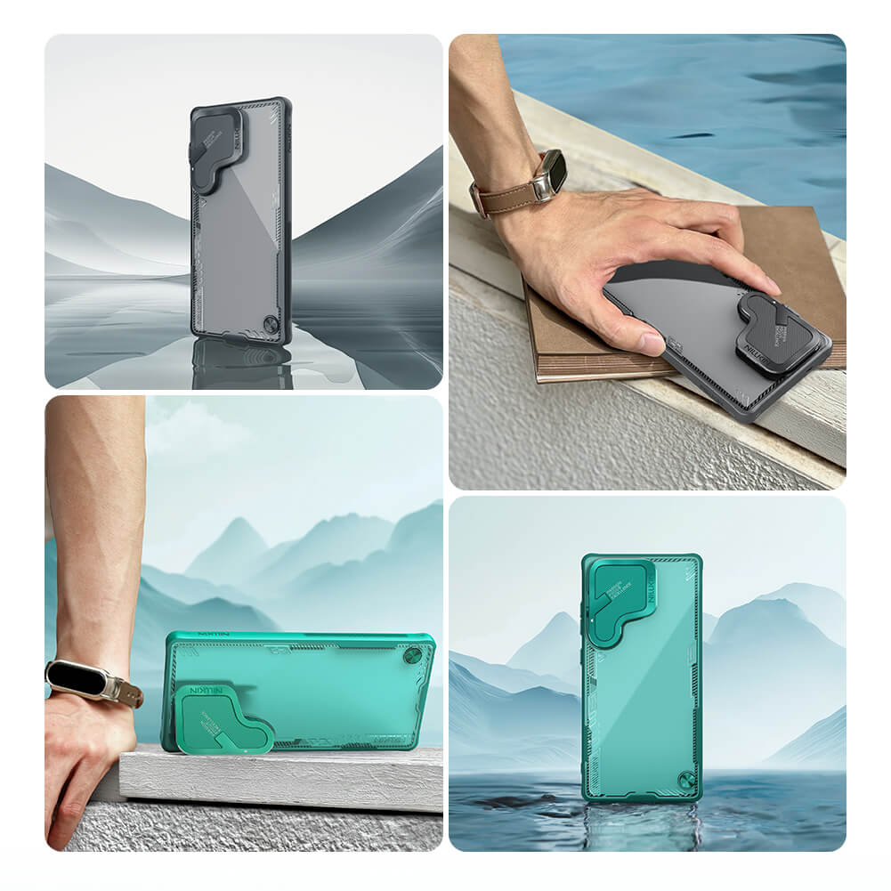 Чехол-крышка NILLKIN для Samsung Galaxy S25 Ultra (серия Iceblade Prop Cover version)