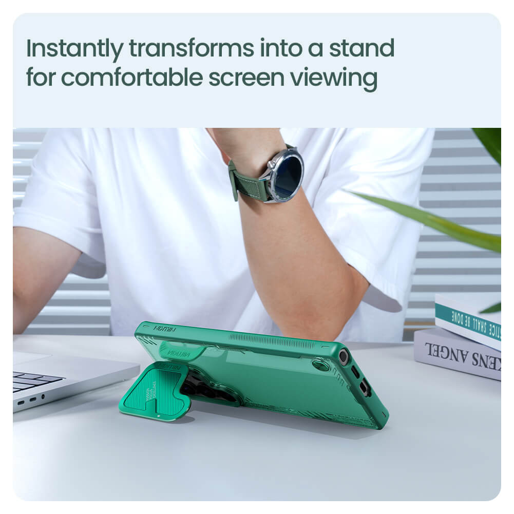 Чехол-крышка NILLKIN для Samsung Galaxy S25 Ultra (серия Iceblade Prop Cover version)