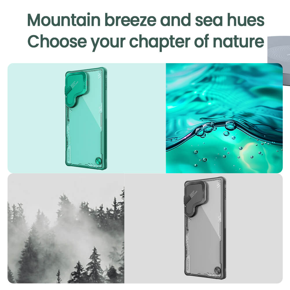 Чехол-крышка NILLKIN для Samsung Galaxy S25 Ultra (серия Iceblade Prop Cover version)