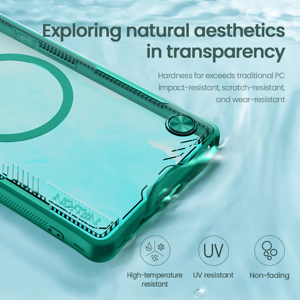 Чехол-крышка NILLKIN для Samsung Galaxy S25 Ultra (серия Iceblade Prop Cover version Magnetic)