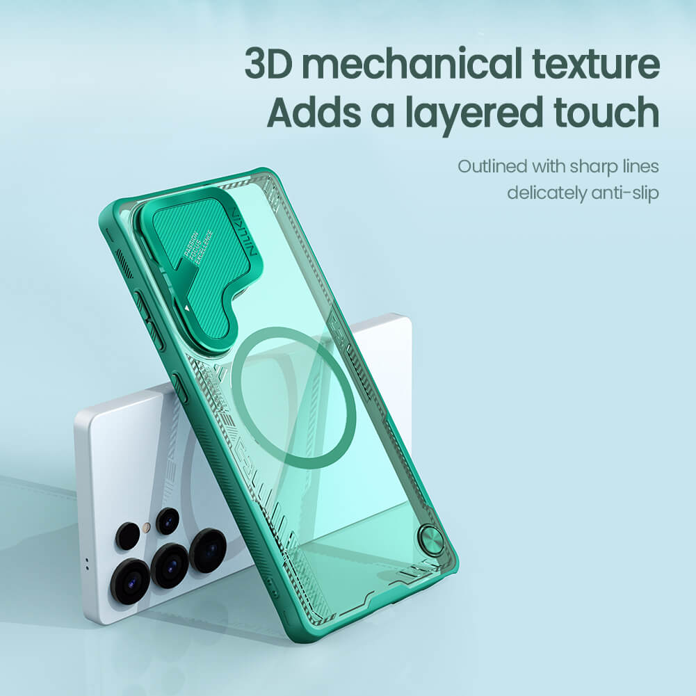 Чехол-крышка NILLKIN для Samsung Galaxy S25 Ultra (серия Iceblade Prop Cover version Magnetic)