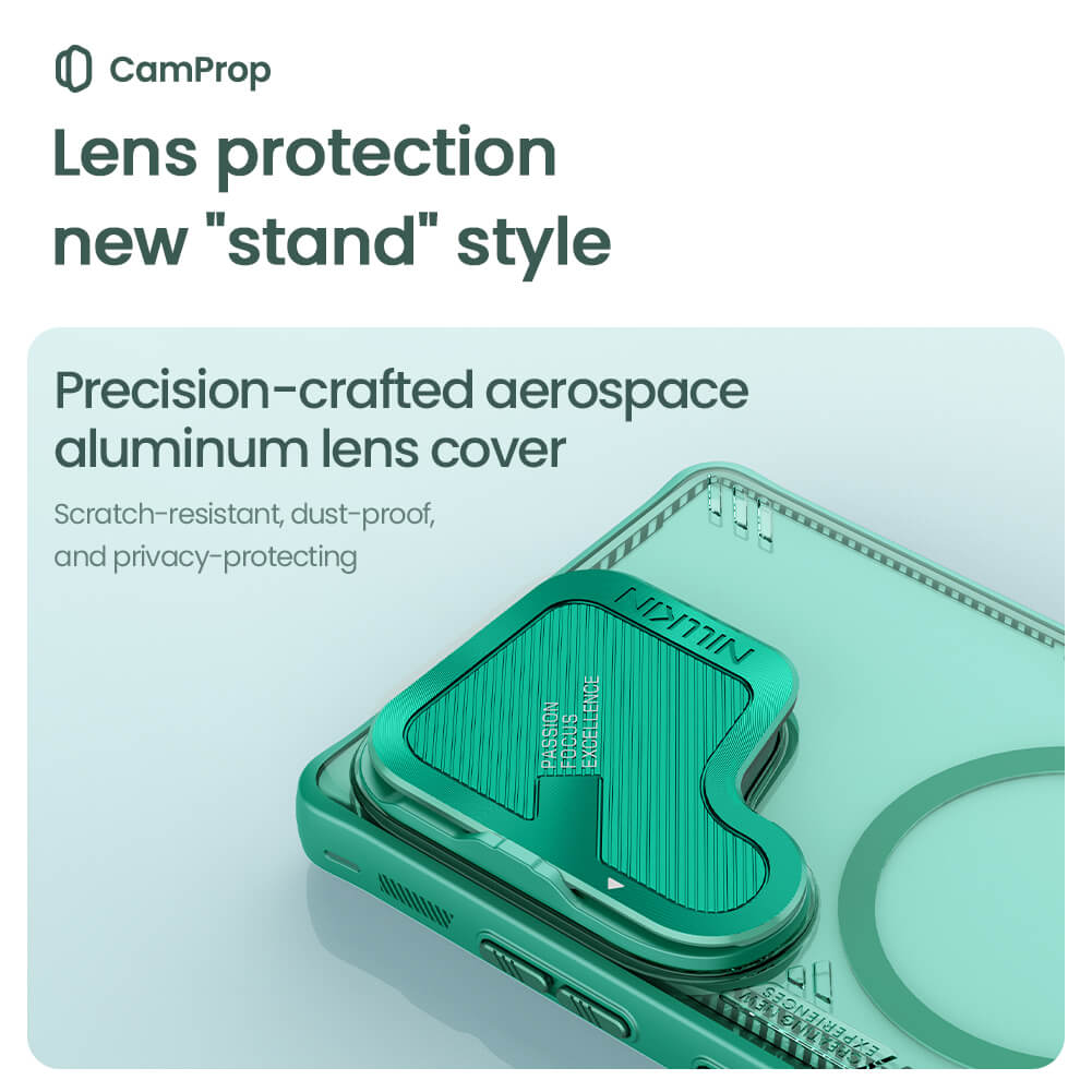 Чехол-крышка NILLKIN для Samsung Galaxy S25 Ultra (серия Iceblade Prop Cover version Magnetic)