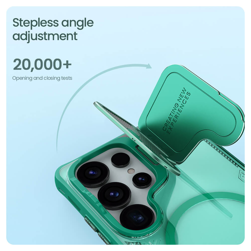 Чехол-крышка NILLKIN для Samsung Galaxy S25 Ultra (серия Iceblade Prop Cover version Magnetic)