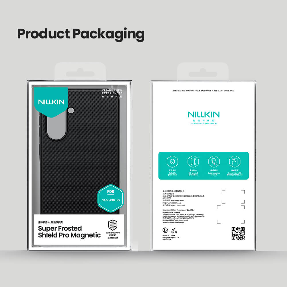 Чехол-крышка NILLKIN для Samsung Galaxy A36 5G (серия Frosted shield Pro Magnetic case)