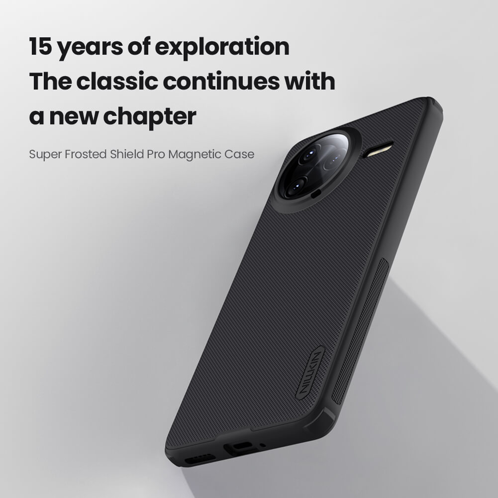 Чехол-крышка NILLKIN для Xiaomi Redmi K80 Pro (серия Frosted shield Pro Magnetic case)