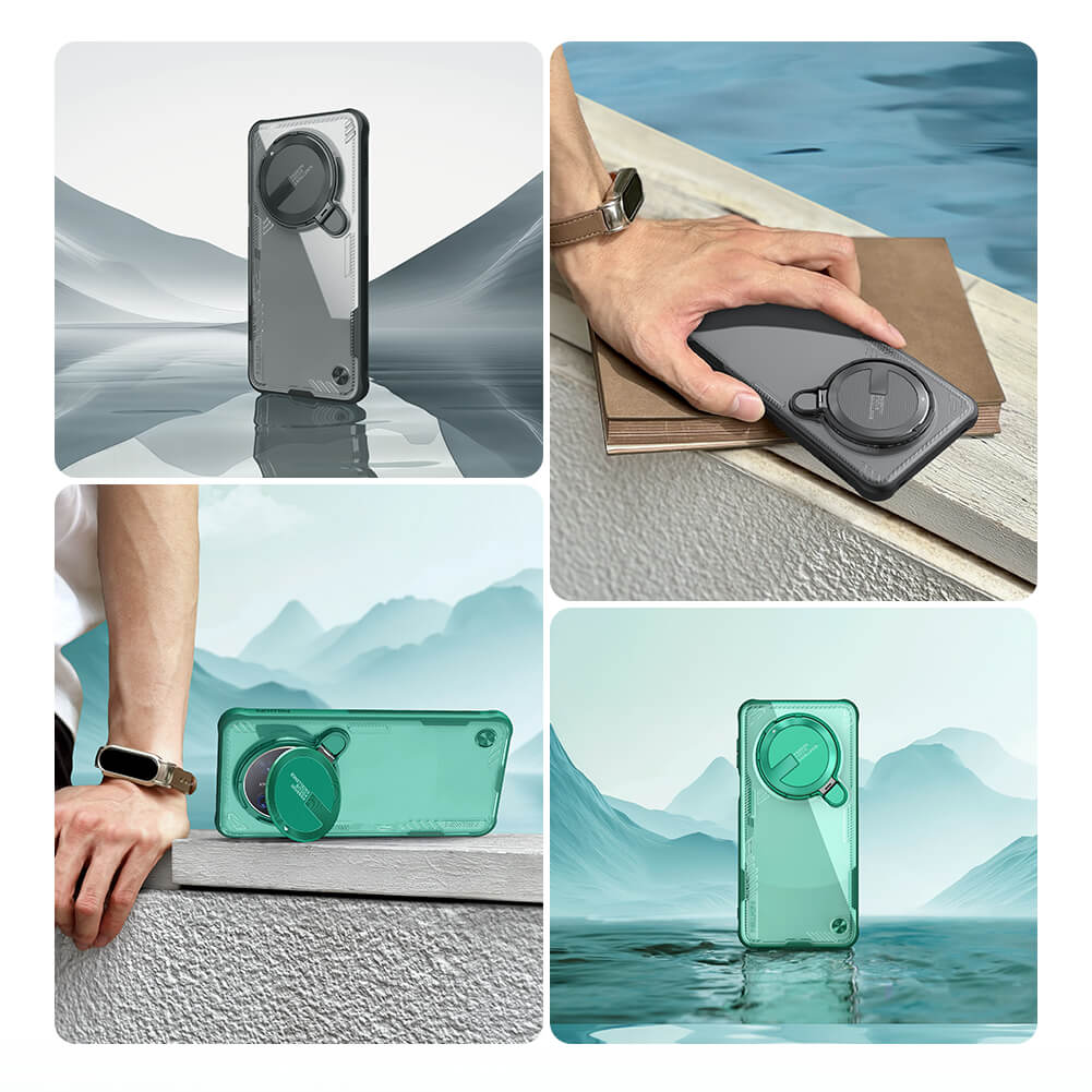 Чехол-крышка NILLKIN для Huawei Mate 70 Pro, Huawei Mate 70 Pro Plus (Mate 70 Pro+) (серия Iceblade Prop Cover version)