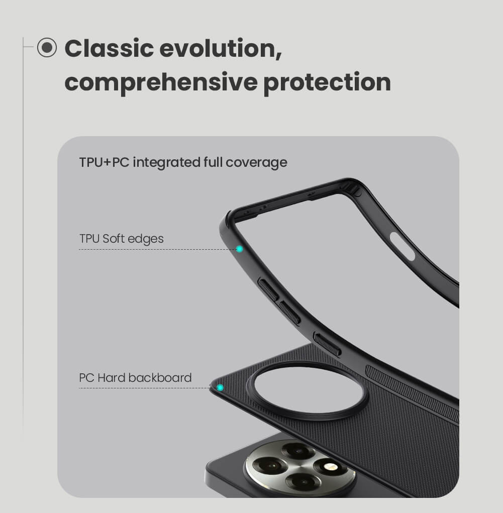 Чехол-крышка NILLKIN для Oneplus Ace 5, Oneplus Ace 5 Pro, Oneplus 13R (серия Frosted shield Pro Magnetic case)