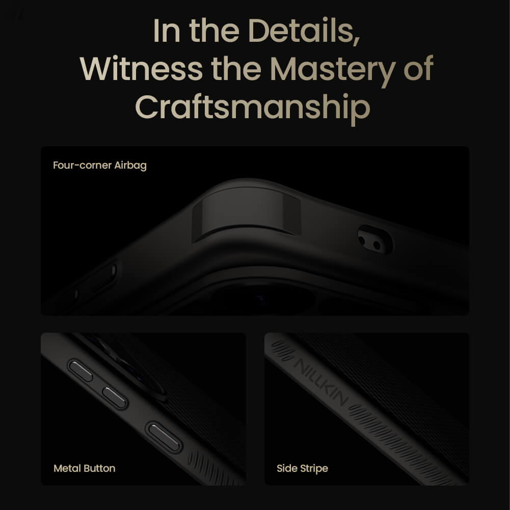 Чехол-крышка NILLKIN для Samsung Galaxy S25 Ultra (серия Synthetic Fiber Pro Magnetic case)