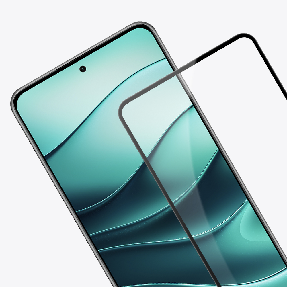 Защитное стекло с кантом NILLKIN для Xiaomi Redmi Note 14 5G (Global), Redmi Note 14 4G (Chinese version and Indian version, all compatible) (серия CP+ Pro)