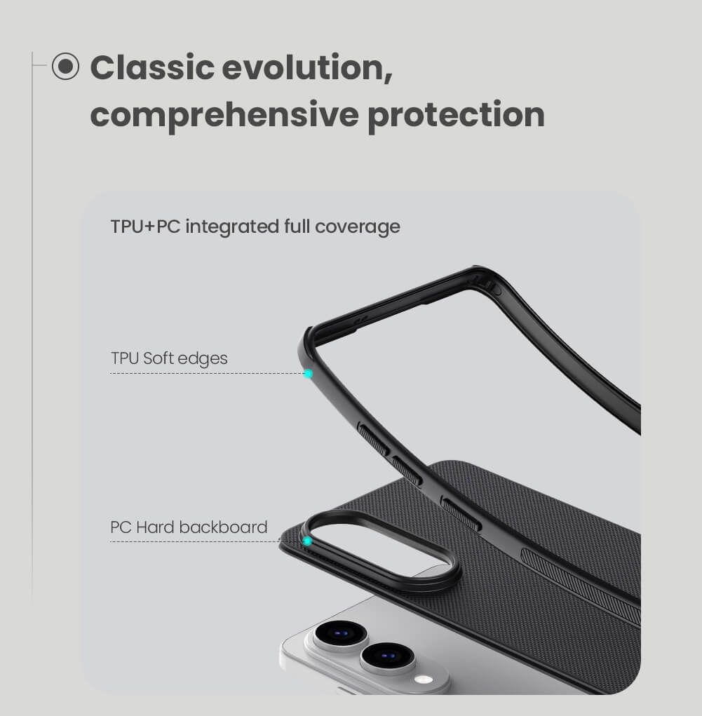 Чехол-крышка NILLKIN для Samsung Galaxy S25 Edge (серия Frosted shield Pro)
