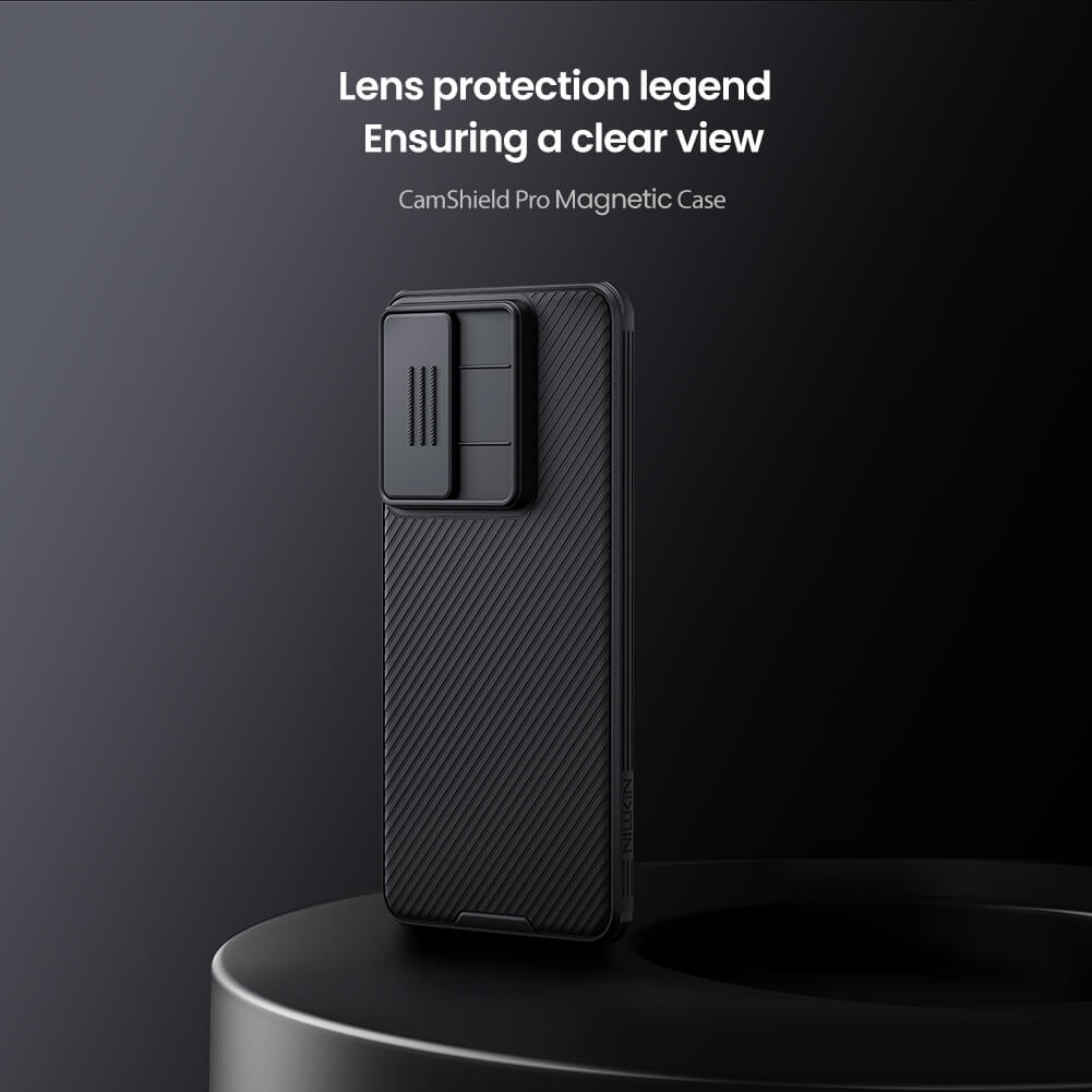 Чехол-крышка NILLKIN для Samsung Galaxy S25 Edge (серия CamShield Pro Magnetic case)