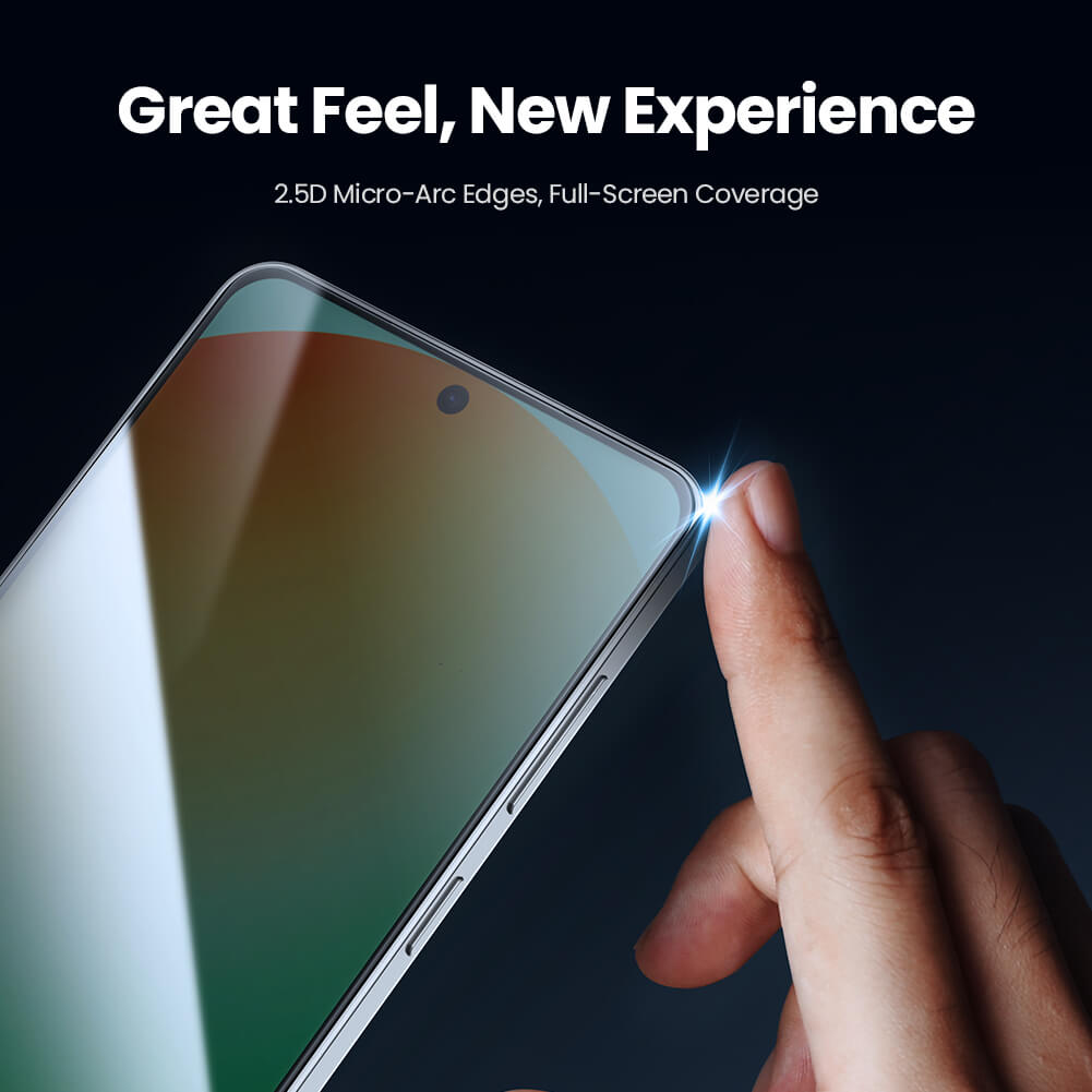 Защитное стекло с кантом NILLKIN для Samsung Galaxy S25 Edge (серия Guardian)