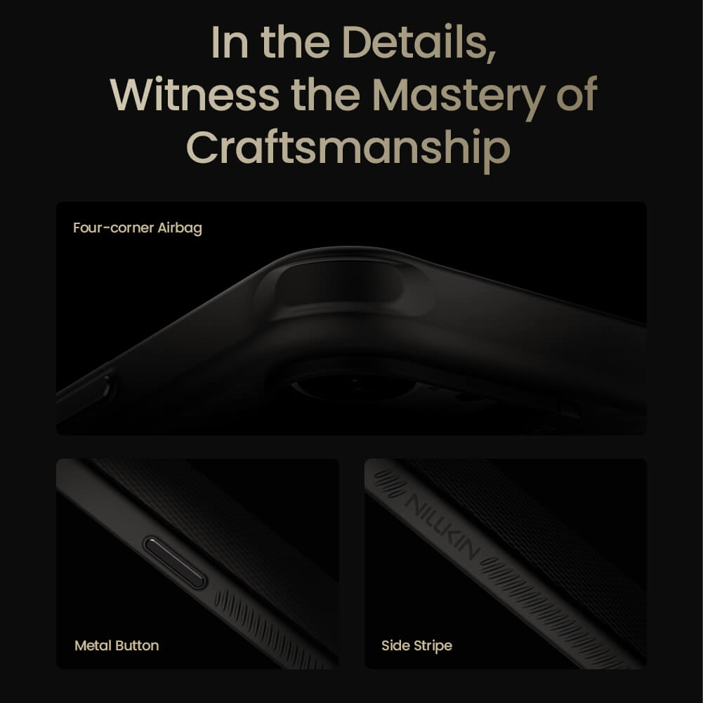 Чехол-крышка NILLKIN для Apple iPhone 16e (iPhone SE 2025, iPhone SE 4) (серия Synthetic Fiber Pro Magnetic case)