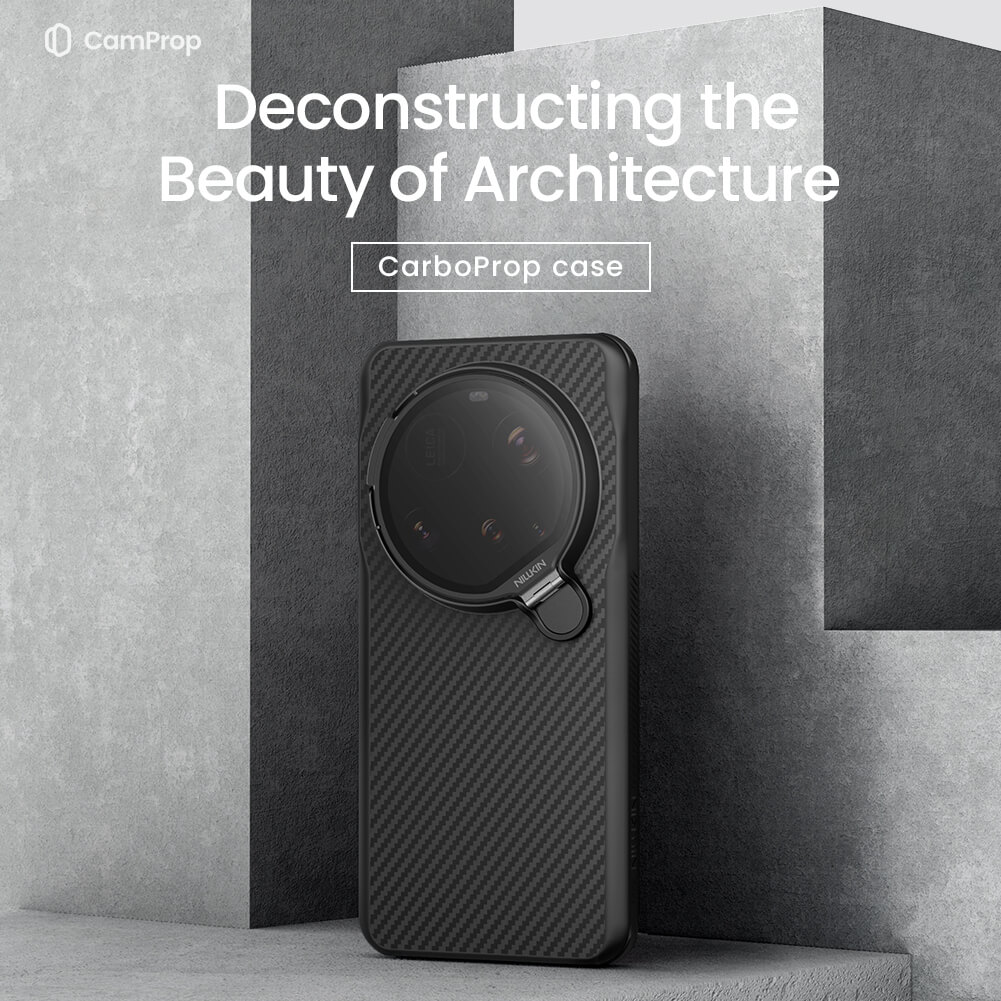 Чехол-крышка NILLKIN для Xiaomi 15 Ultra (серия CarboProp Magnetic MagSafe Aramid fiber)