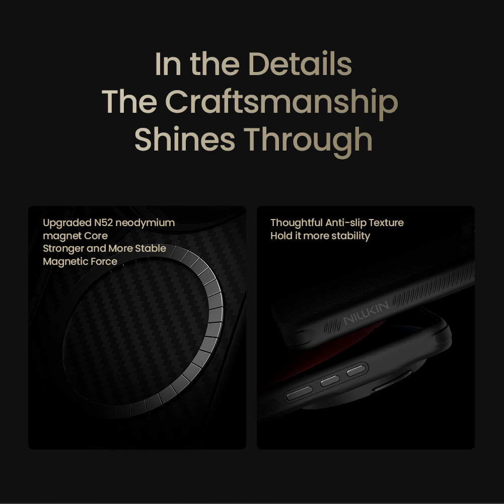 Чехол-крышка NILLKIN для Xiaomi 15 Ultra (серия CarboProp Magnetic MagSafe Aramid fiber)
