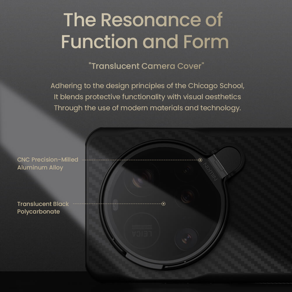 Чехол-крышка NILLKIN для Xiaomi 15 Ultra (серия CarboProp Magnetic MagSafe Aramid fiber)