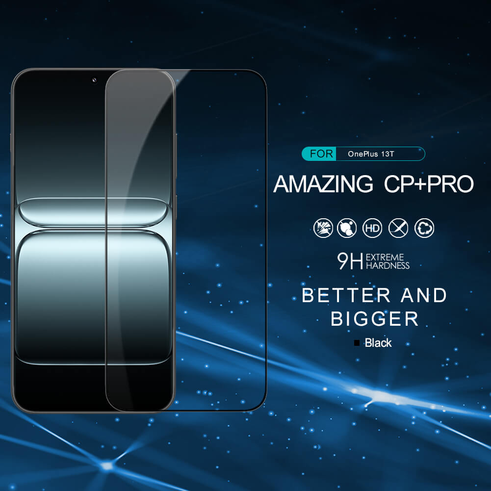 Защитное стекло с кантом NILLKIN для Oneplus 13T (серия CP+ Pro)