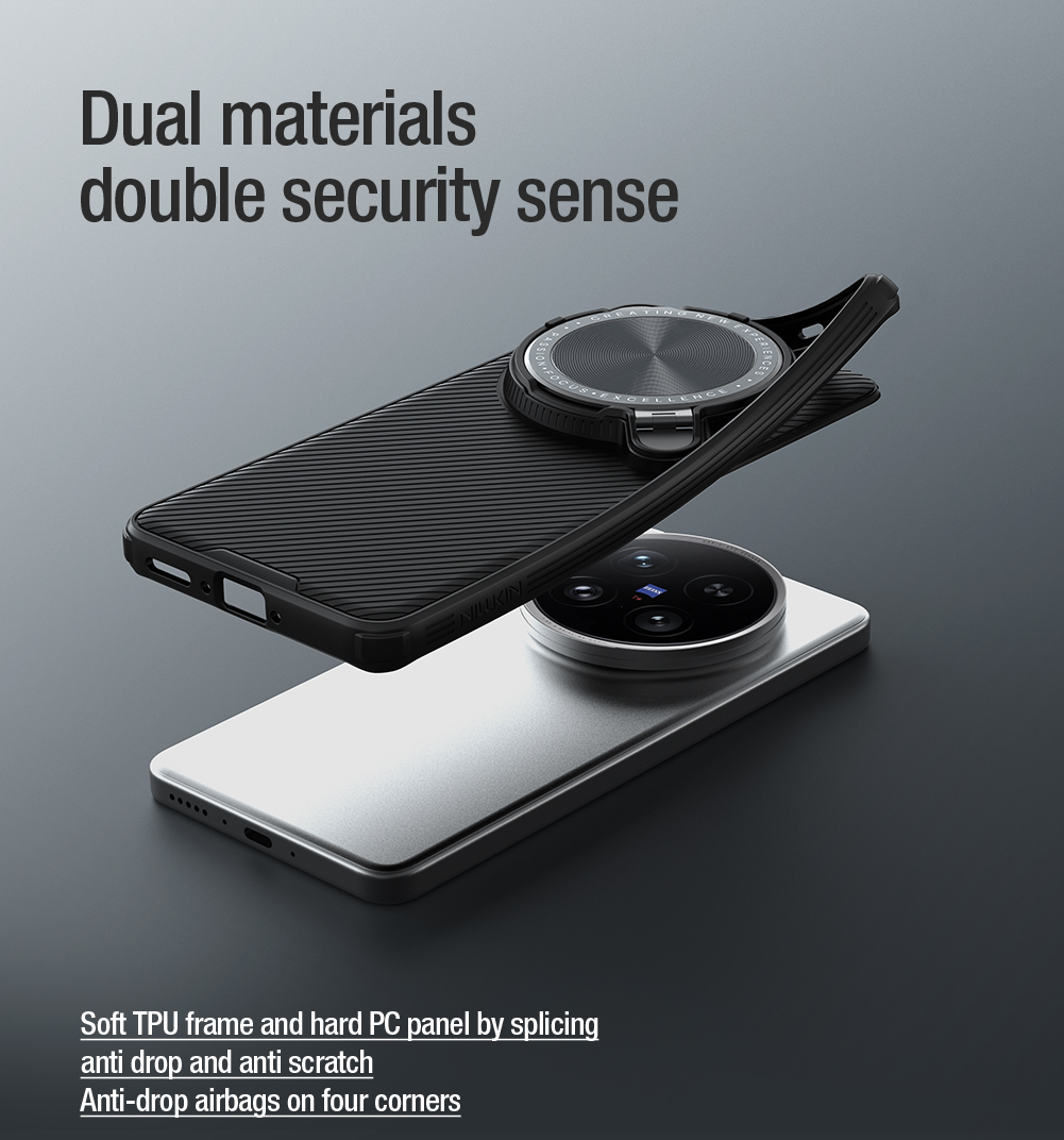 Чехол-крышка NILLKIN для Vivo X200 Ultra (серия Camshield Prop Magnetic)